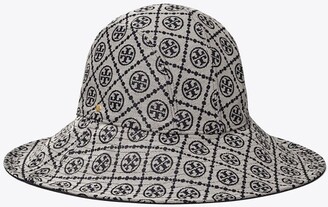 Tory Burch T Monogram Reversible Bucket Hat - ShopStyle